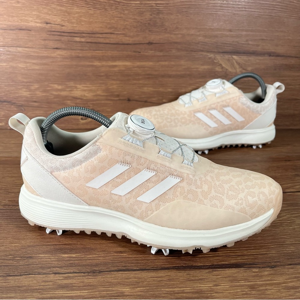 Adidas S2G BOA Golf Shoes Spikes Women’s Size 9 Athletic Sneakers Pink - Picture 11 of 11